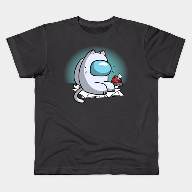 I'm Not a Cat Kids T-Shirt by BignellArt